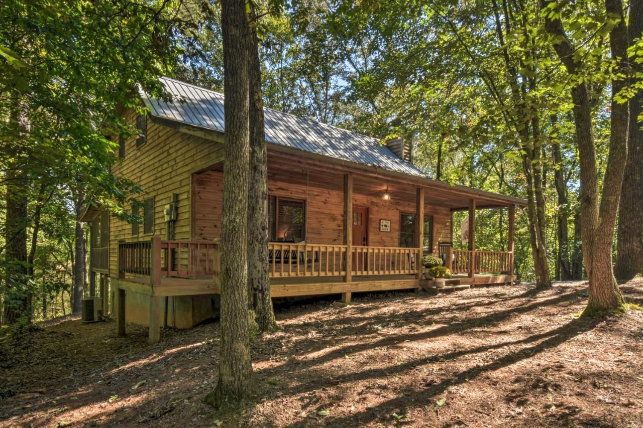 Blue Ridge Cabin Hot Tub, Fire Pit And Grill! Exterior photo