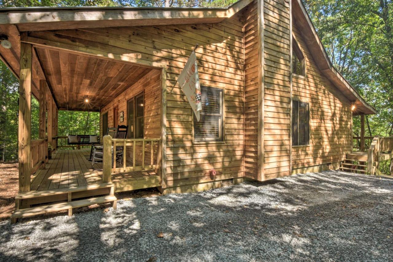 Blue Ridge Cabin Hot Tub, Fire Pit And Grill! Exterior photo