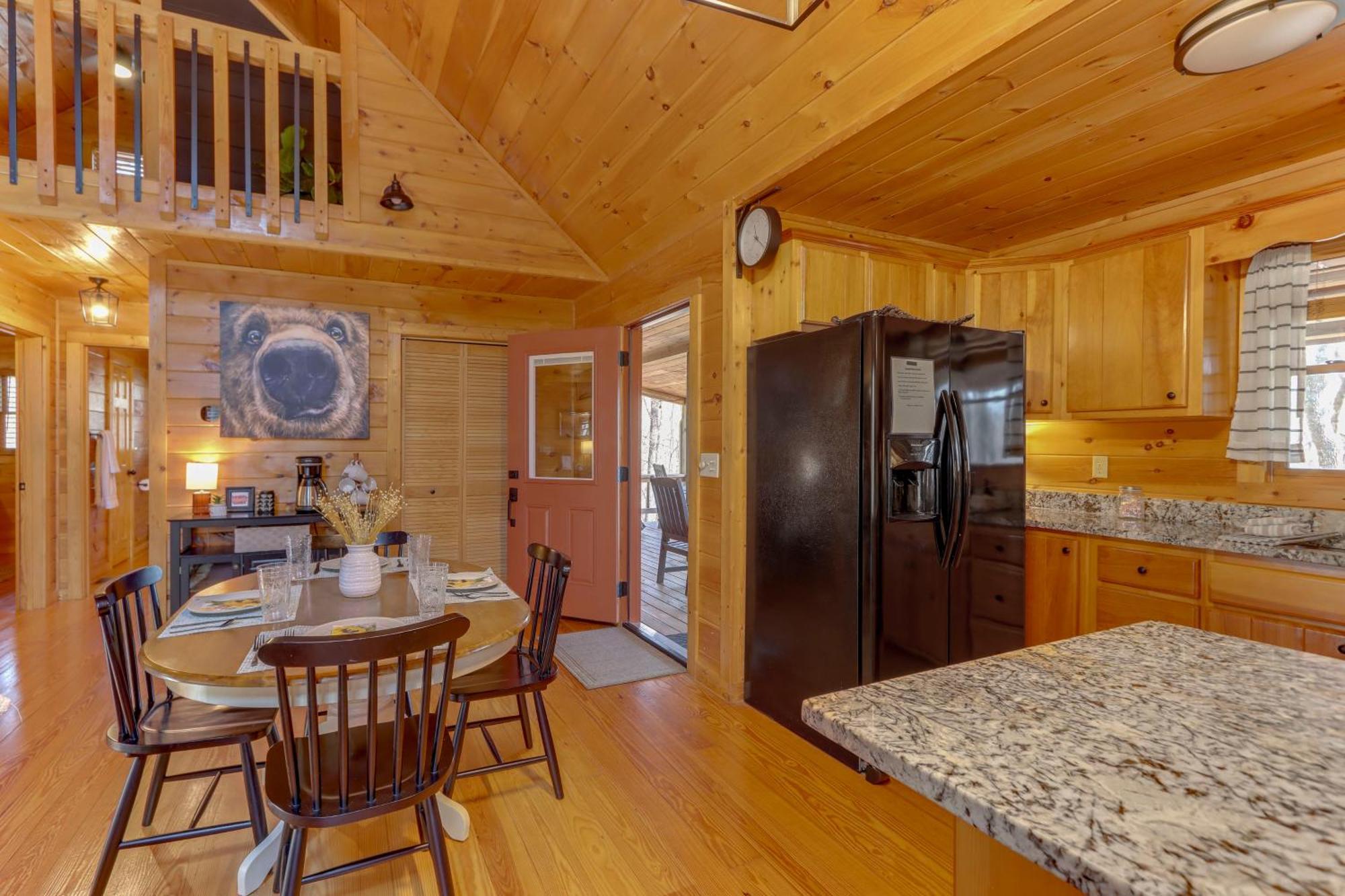Blue Ridge Cabin Hot Tub, Fire Pit And Grill! Exterior photo